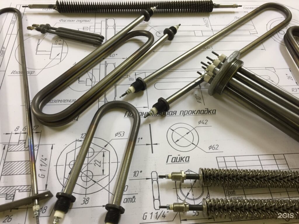 ТЭНы оптом и под заказ в компании РОСНАГРЕВ - РОСНАГРЕВ - промышленные  нагреватели и регулировка | Официальный сайт